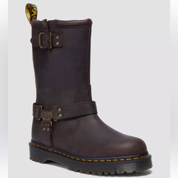 Dr. Martens Other - Dr. Martens Anistone Hi Black Boots